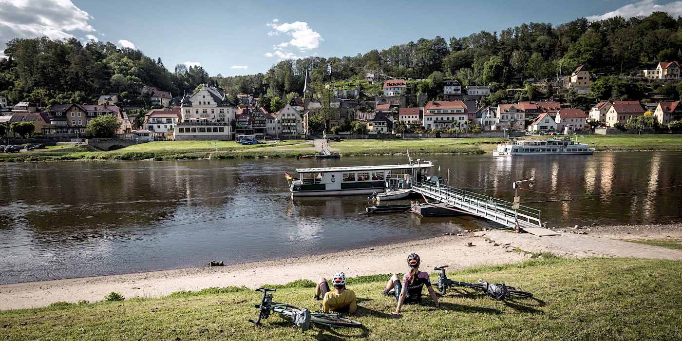 Stadt Wehlen Fähranleger